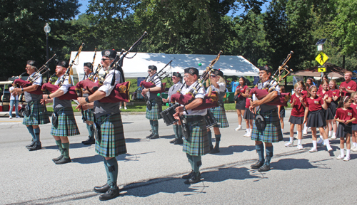 Irish Cultural Garden in Parade of Flags